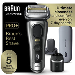 Series 9 PRO+ Electric Shaver with PowerCase, 6-in-1 SmartCare Center, ProComfort Head, 9599cc