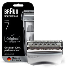 Braun Electric Shaver Head Replacement Part 70s Silver, Compatible with Legacy Series 7 Electric Razors for Men