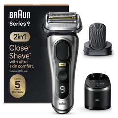 Series 9 PRO+ Electric Shaver with  6-in-1 SmartCare Center, ProComfort Head, 9597cc