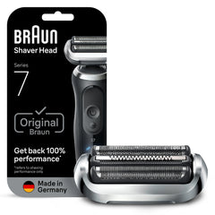 Braun Electric Shaver Head Replacement Part 74s Silver, Compatible with Series 7 Electric Razors for Men